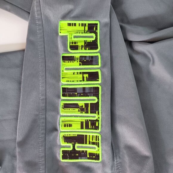 Puma track / jogging pants grey with Puma graphic design boys size XL (18-20) - Picture 8 of 15